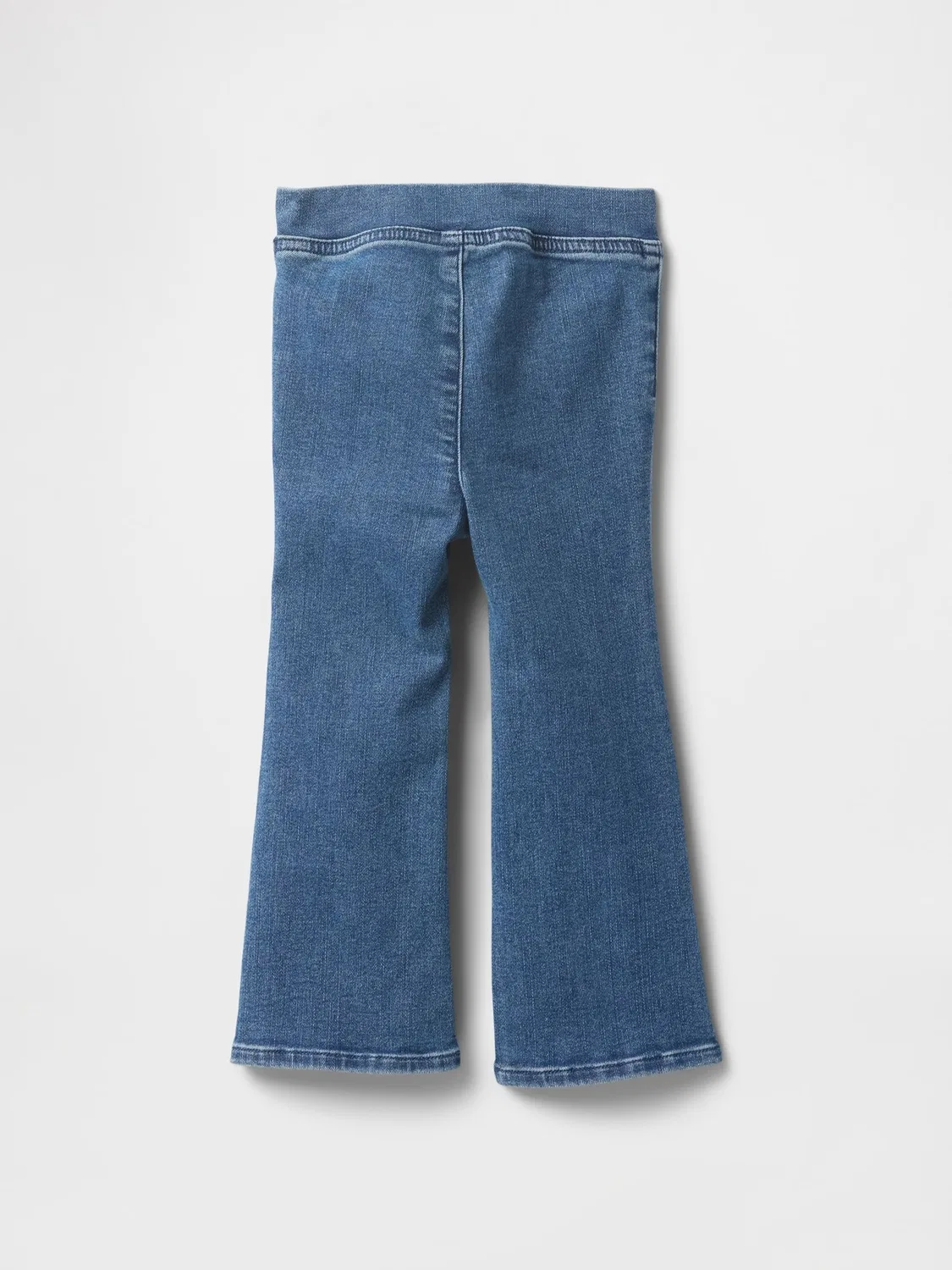 Джинсы-леггинсы Gap Blue Denim Flare, голубой — фото 2