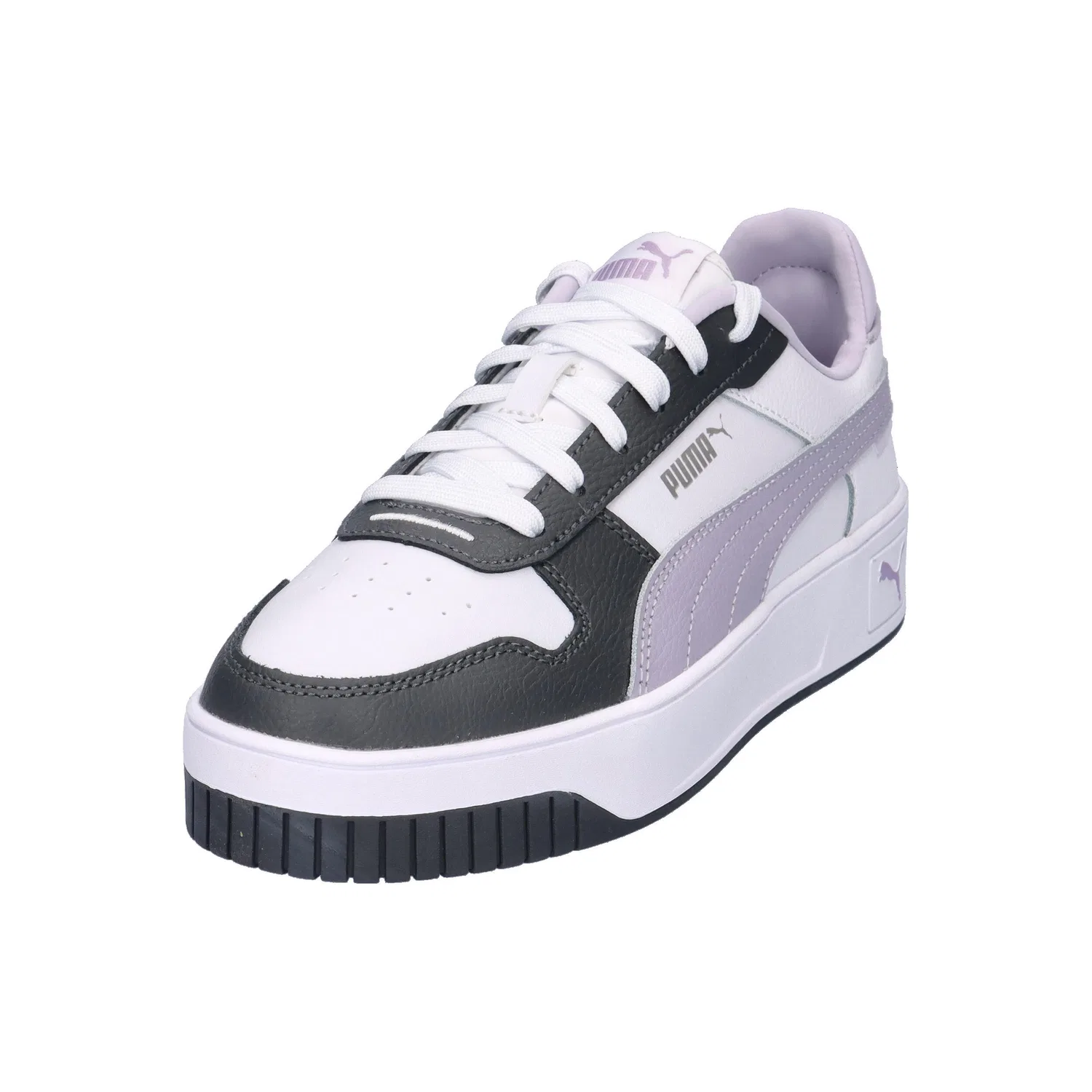 Детские кроссовки с платформой Carina Street Puma, Weiss — фото 4