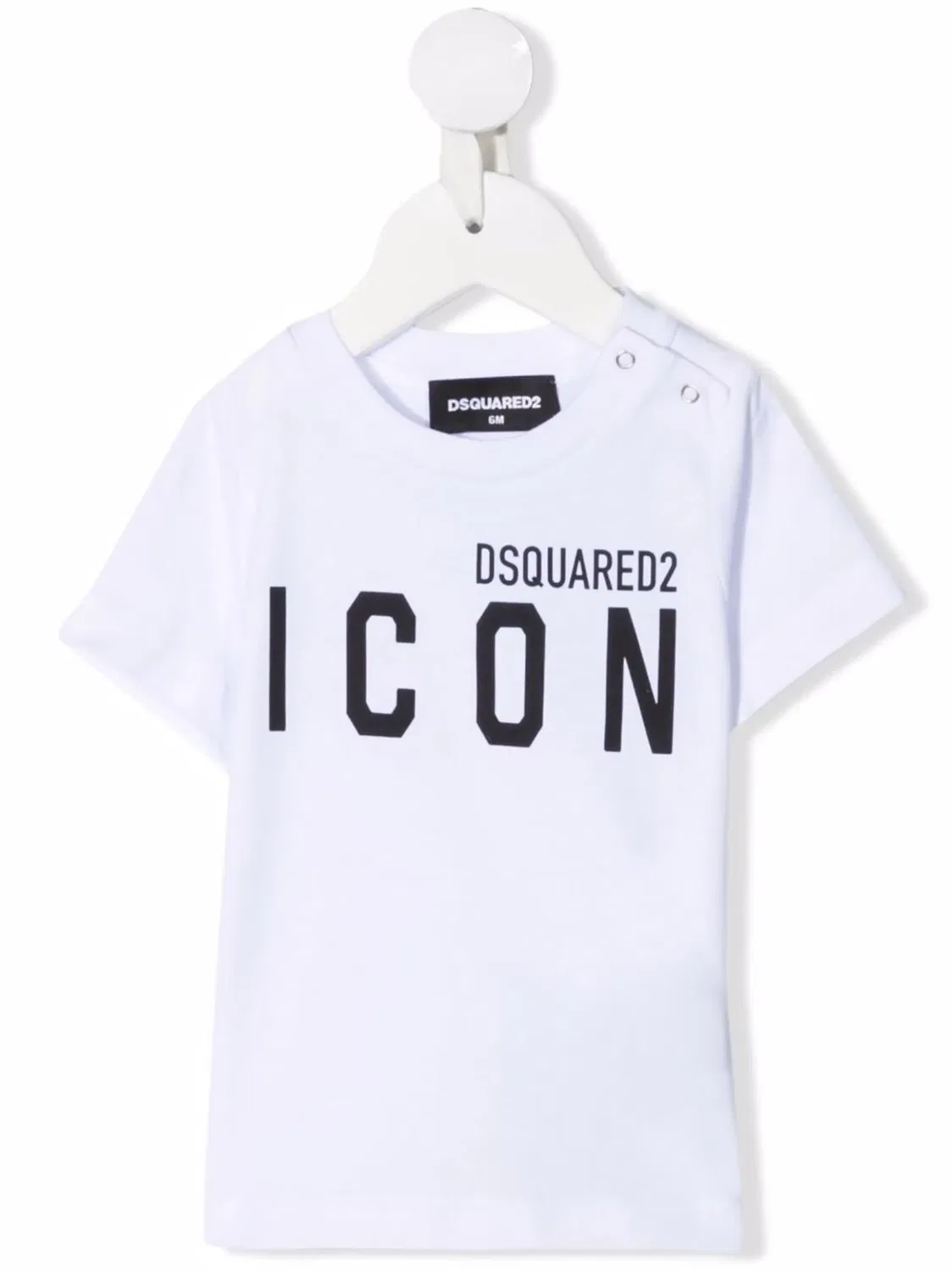 Футболка с Логотипом Icon DSQUARED2, белый