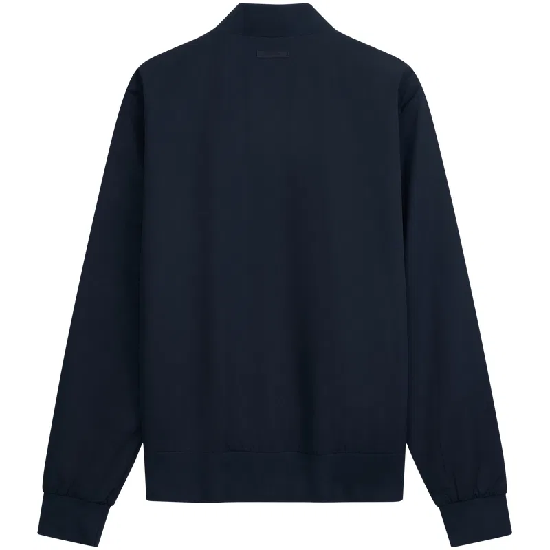 Мужская куртка с бейсбольным воротником тонкая Calvin Klein, CJM-Navy Blue — фото 3
