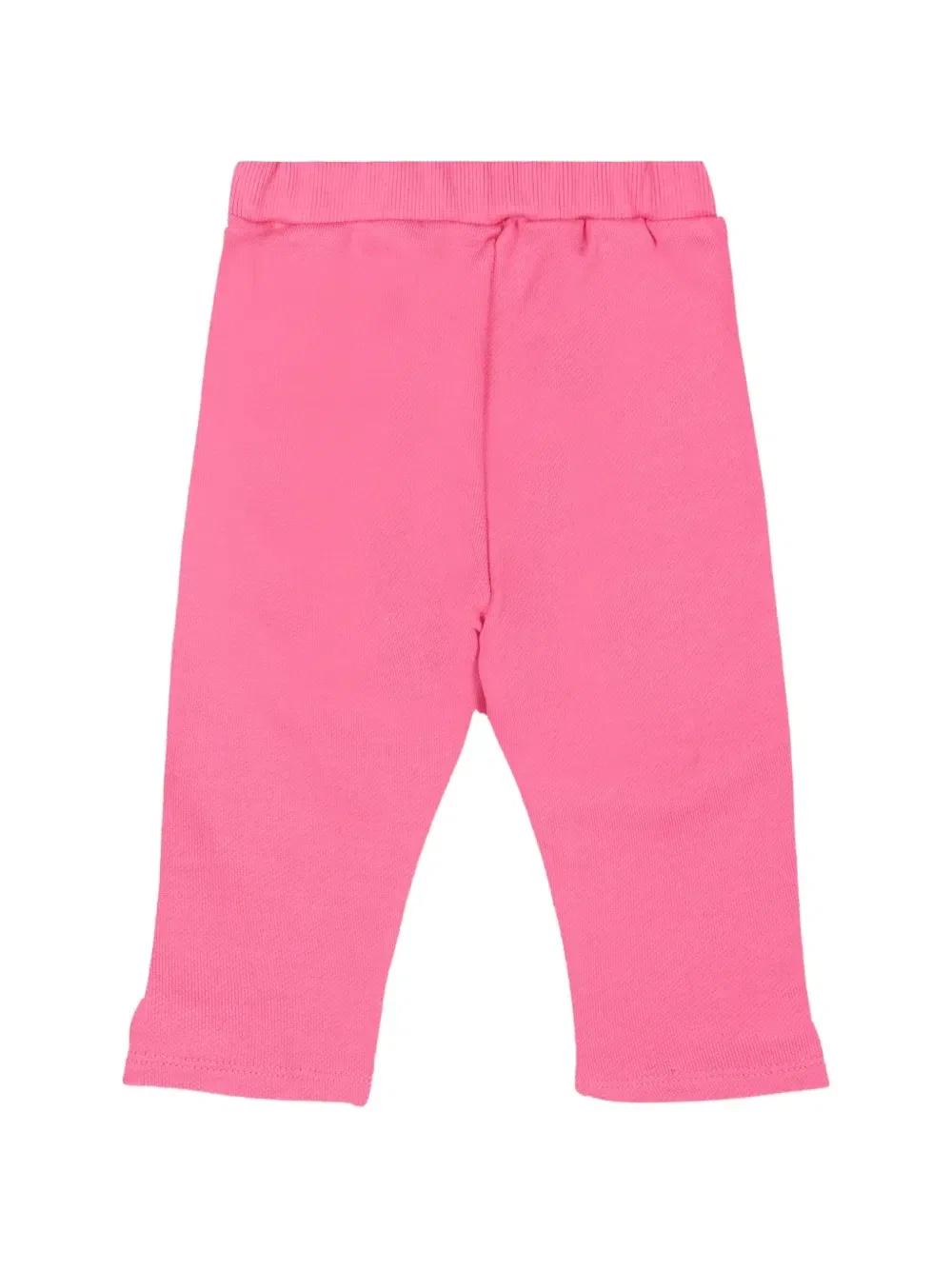 Детские спортивные брюки с бантом и логотипом Balmain Kids, розовый — фото 2