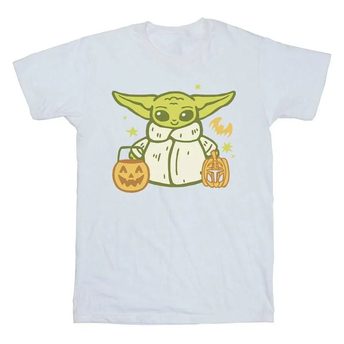 Футболка хлопковая Grogu Star Wars, White