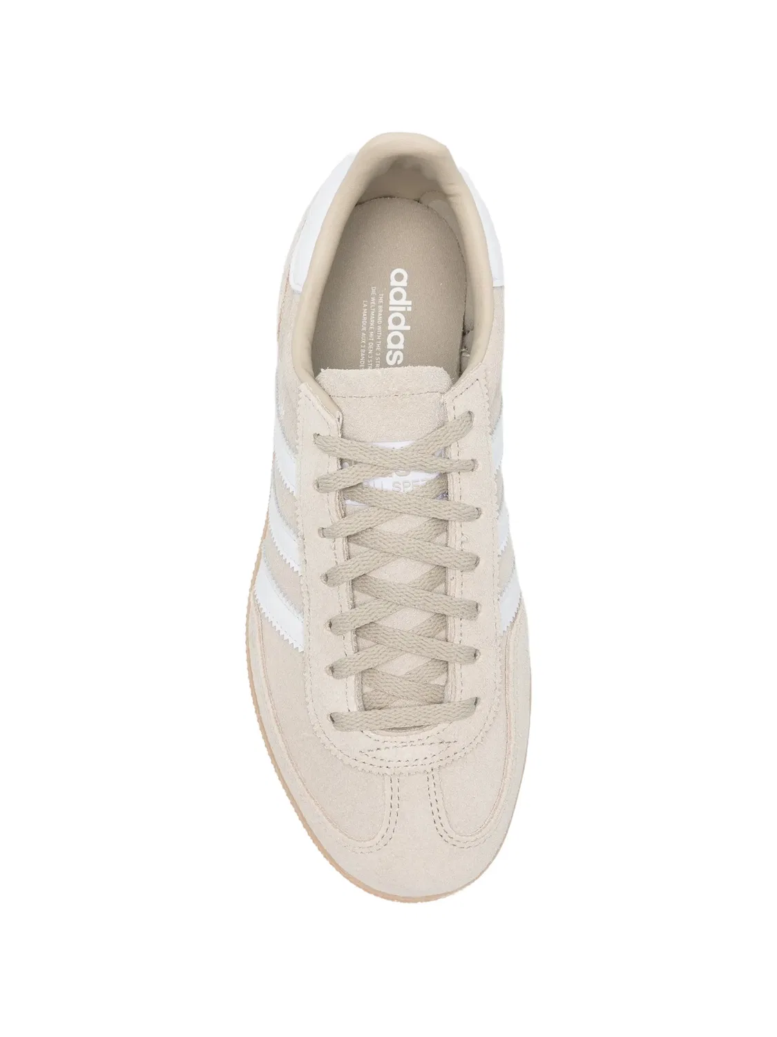 Кроссовки Handball Spezial Bold кожаные Adidas, нейтральные — фото 4