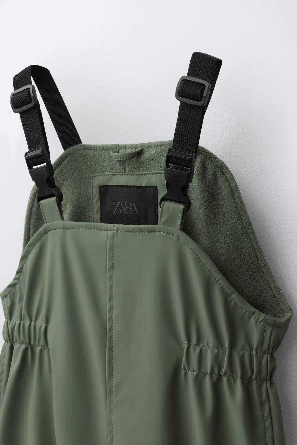 Водостойкий прорезиненный комбинезон ZARA, Green — фото 3