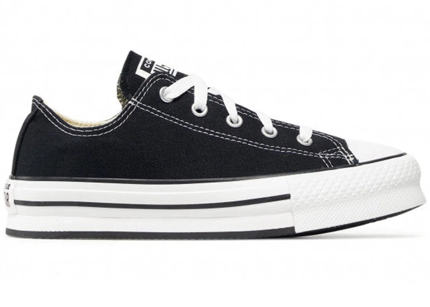 Детские кеды Lifestyle Converse Chuck Taylor All Star EVA Lift Ox, Black/White/Black