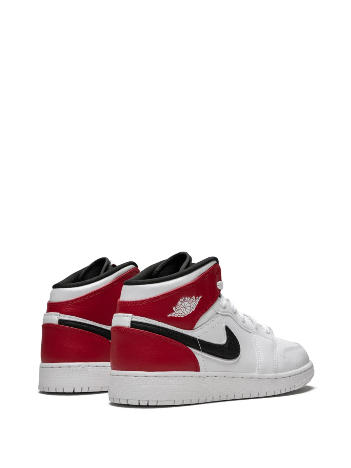 Кроссовки Air Jordan 1 Mid, белый — фото 3