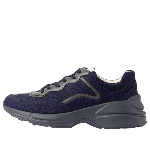 

Кроссовки rhyton 'maxi gg supreme - blue' Gucci, синий