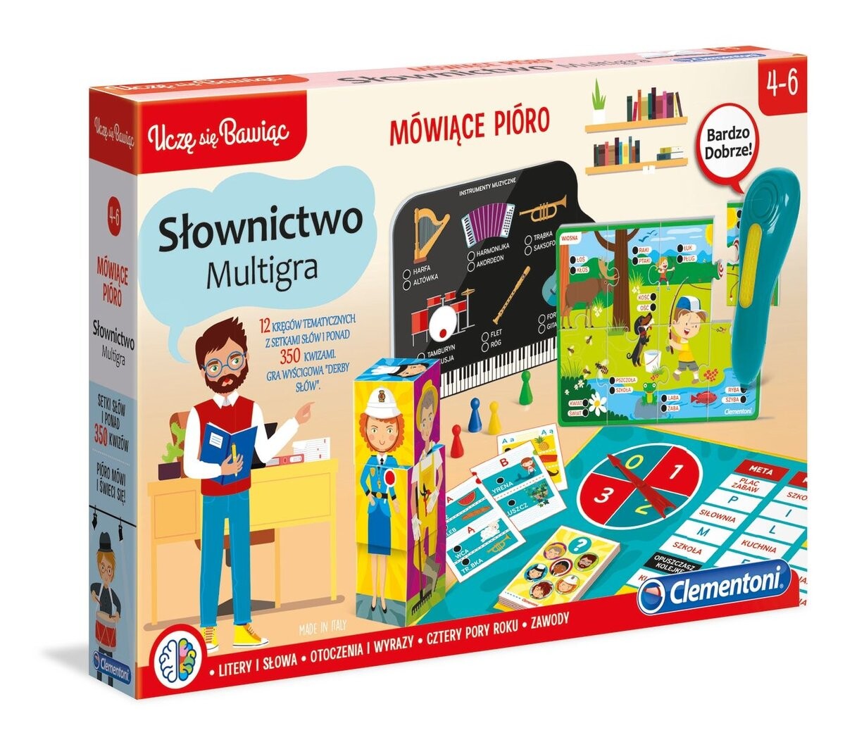 

Talking Pen Vocabulary, обучающая игра, Клементони Clementoni
