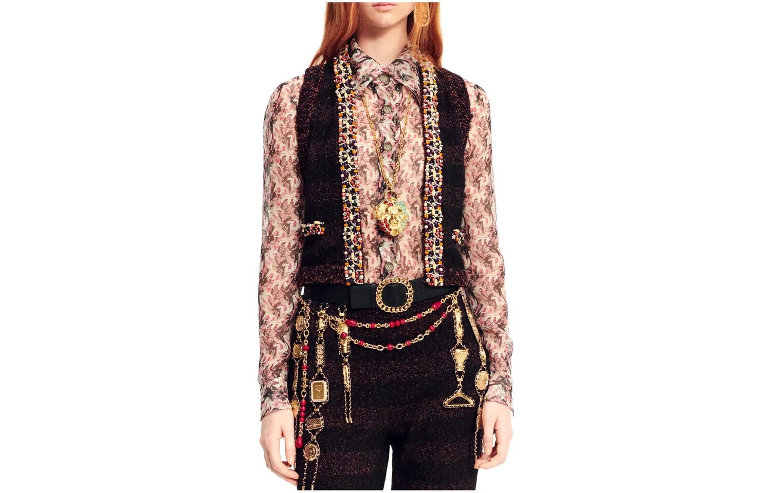 

Жилет женский черный Chanel