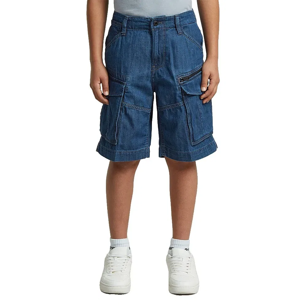 Шорты джинсовые Rovic Relaxed Fit G-Star, синий