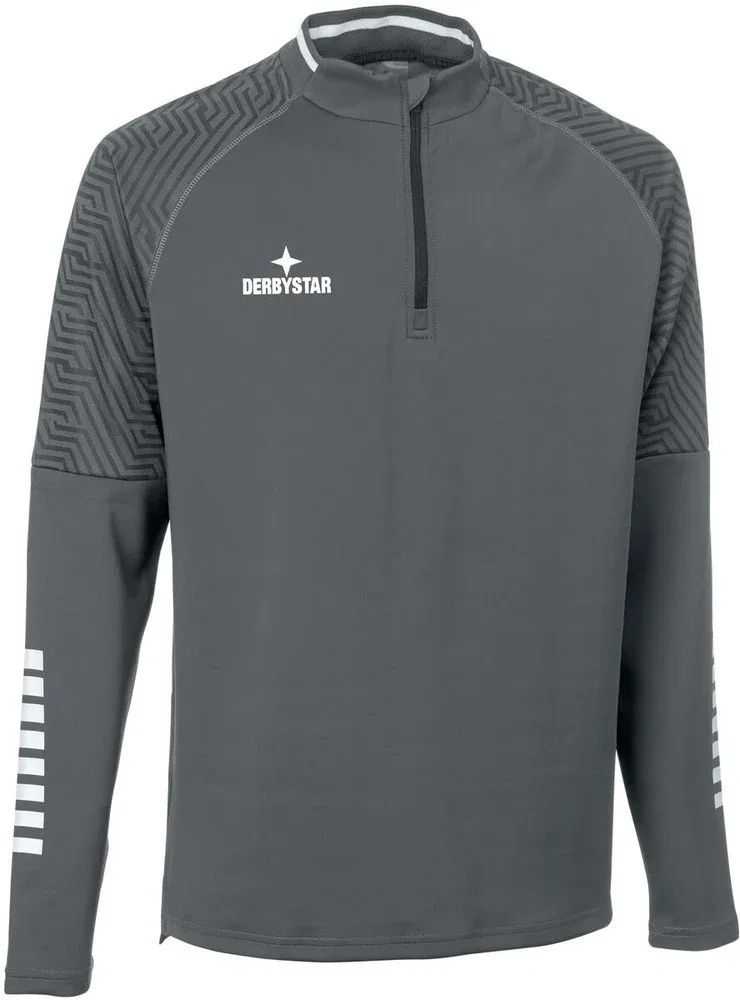 Тренировочная куртка детская серая Trainingstop Primo V24 Derbystar, серый