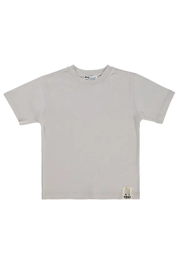 Детская футболка с коротким рукавом Civil Boys, Dark Stone Color