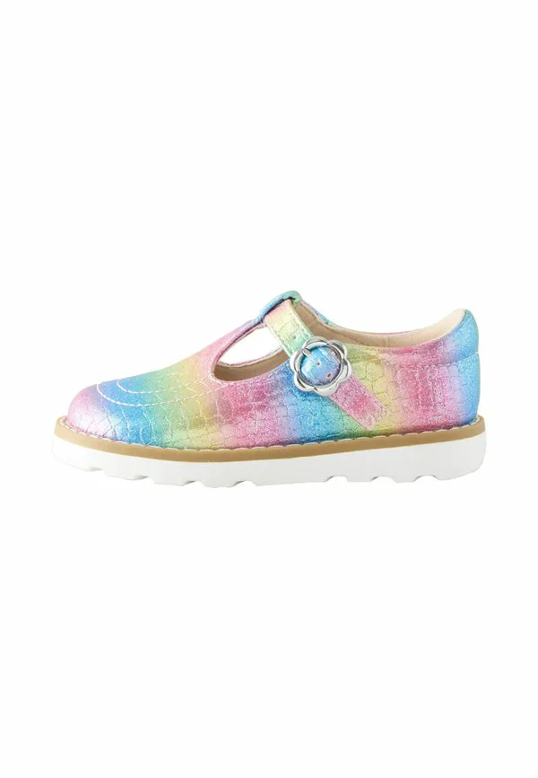 Детские туфли с широкой колодкой Next, Multi Rainbow Shimmer