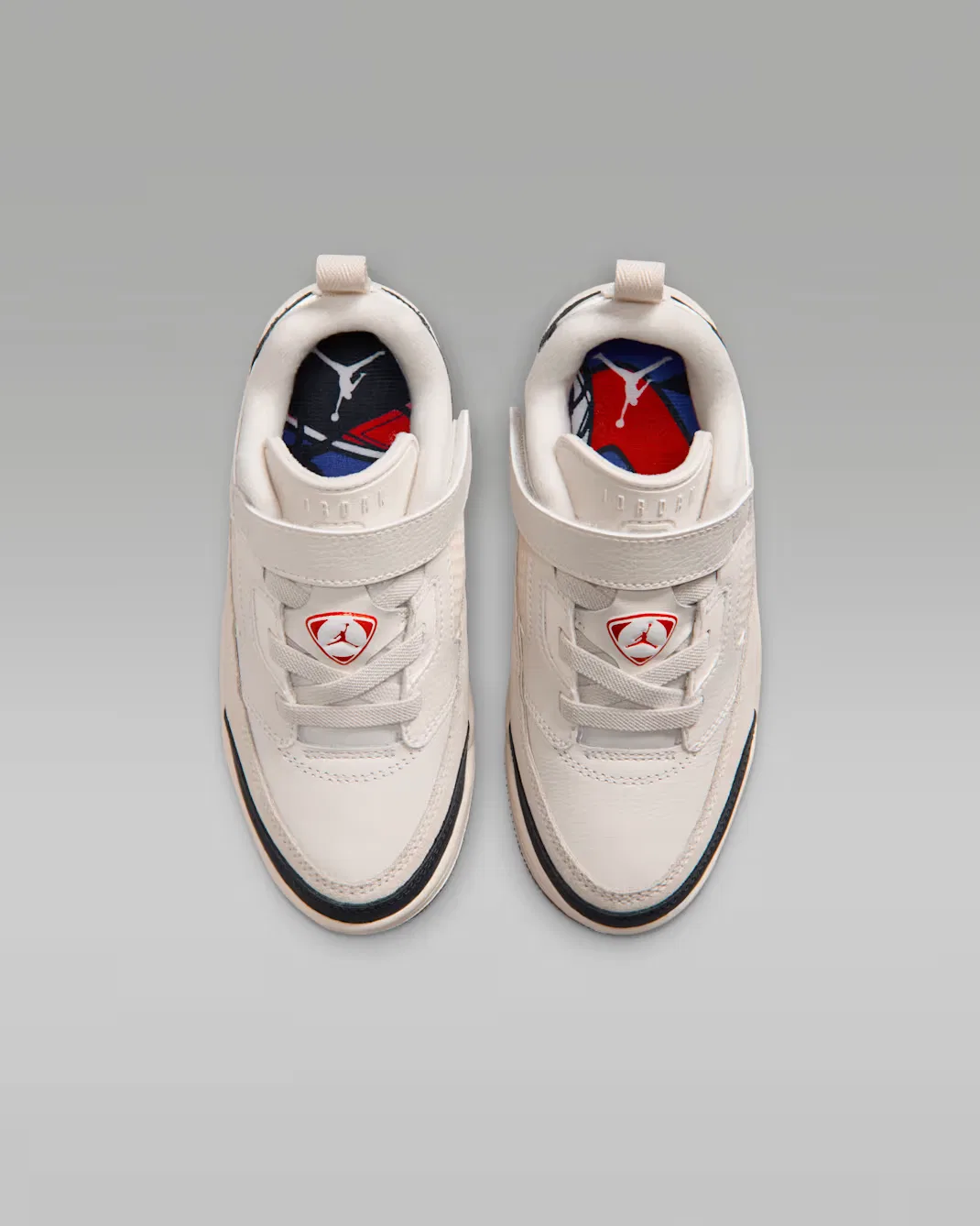 Детские кроссовки Jordan Spizike Low FC, Phantom/Sail/Old Royal/University Red — фото 4