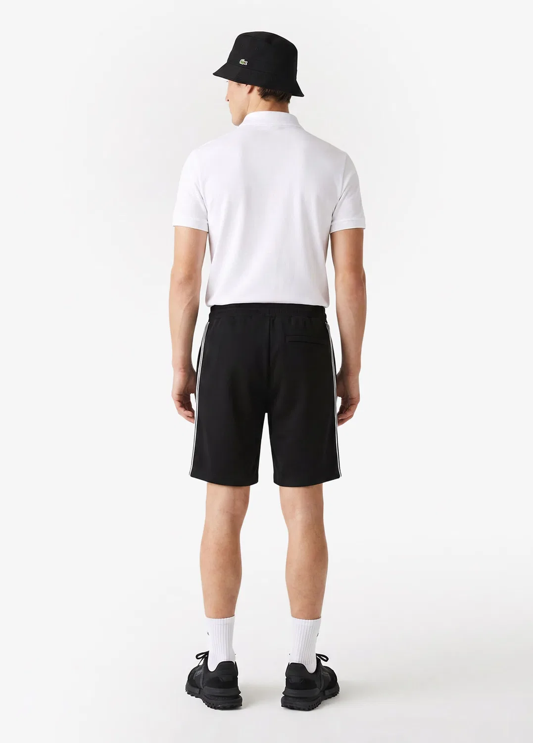 Бермуды Regular Fit Lacoste, black — фото 2