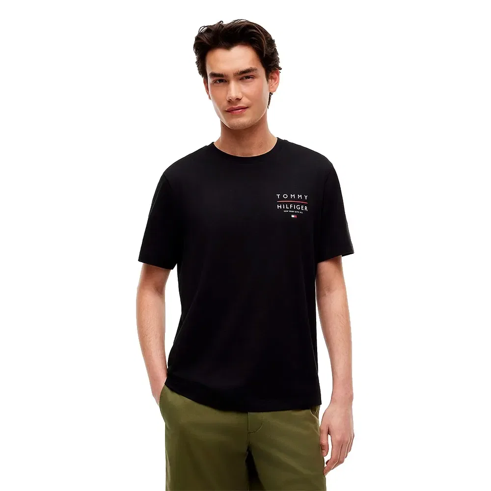 Мужская футболка с коротким рукавом Brand Love Tommy hilfiger, Black