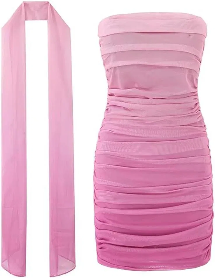 Женское мини-платье с градиентом Bodycon, Pic Color — фото 3