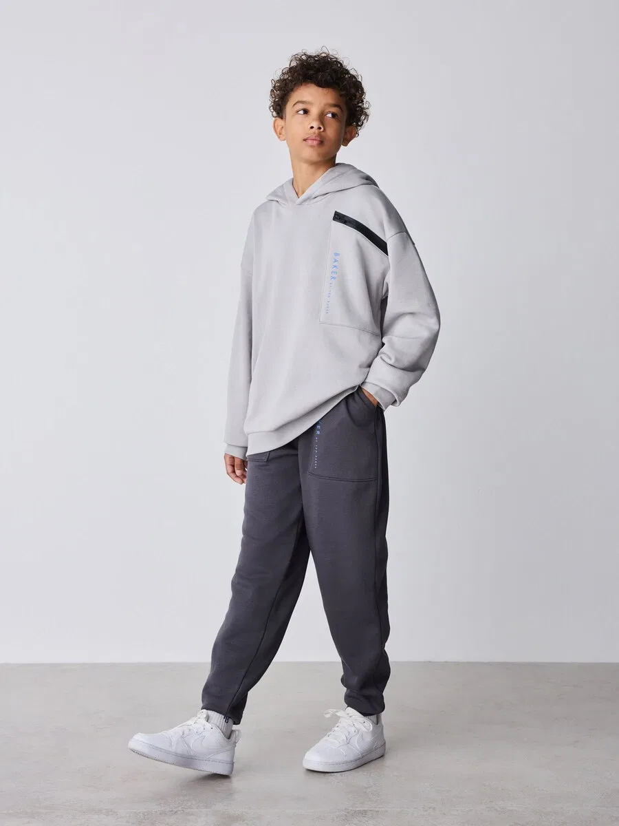 Спортивный костюм Baker by Ted Baker, цвет «камень», светло-серый — фото 2