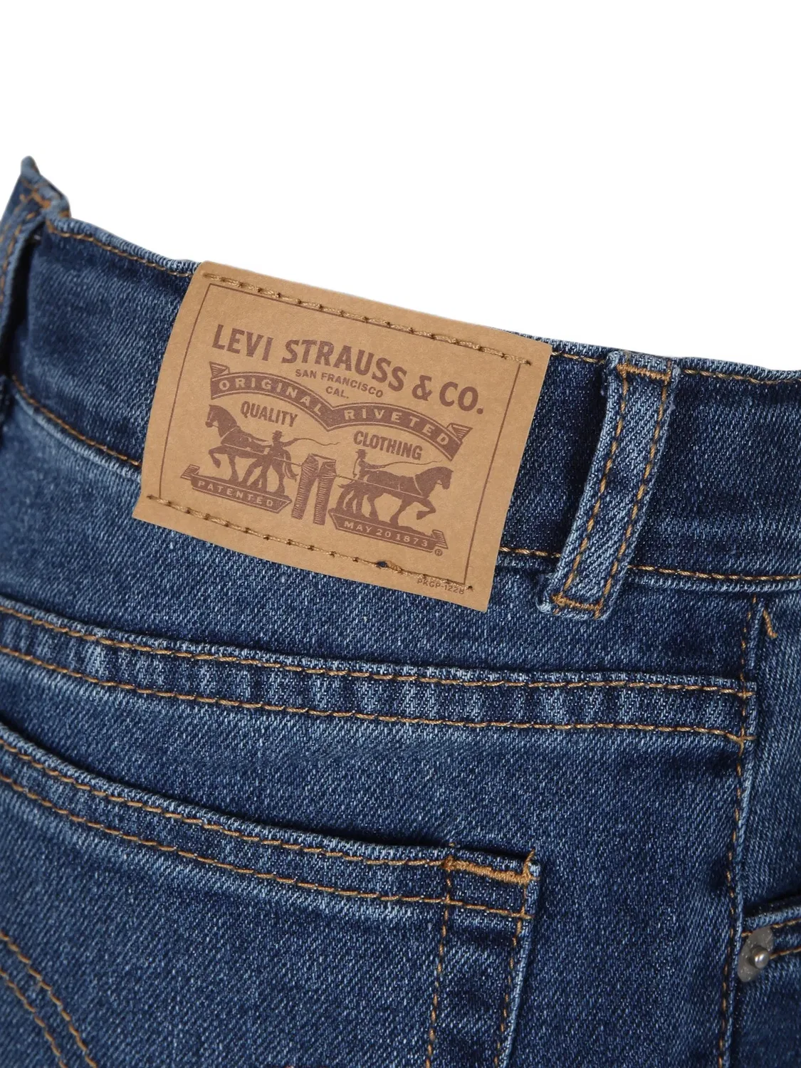 Джинсы с нашивкой-логотипом Levi'S Kids, синий — фото 3