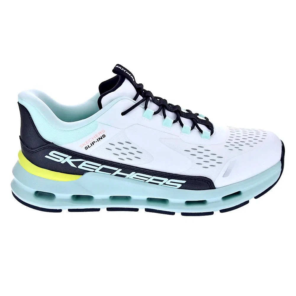 Детские кроссовки с закрытым носком Skechers 303654L-WBTQ, Цвет: Weiss