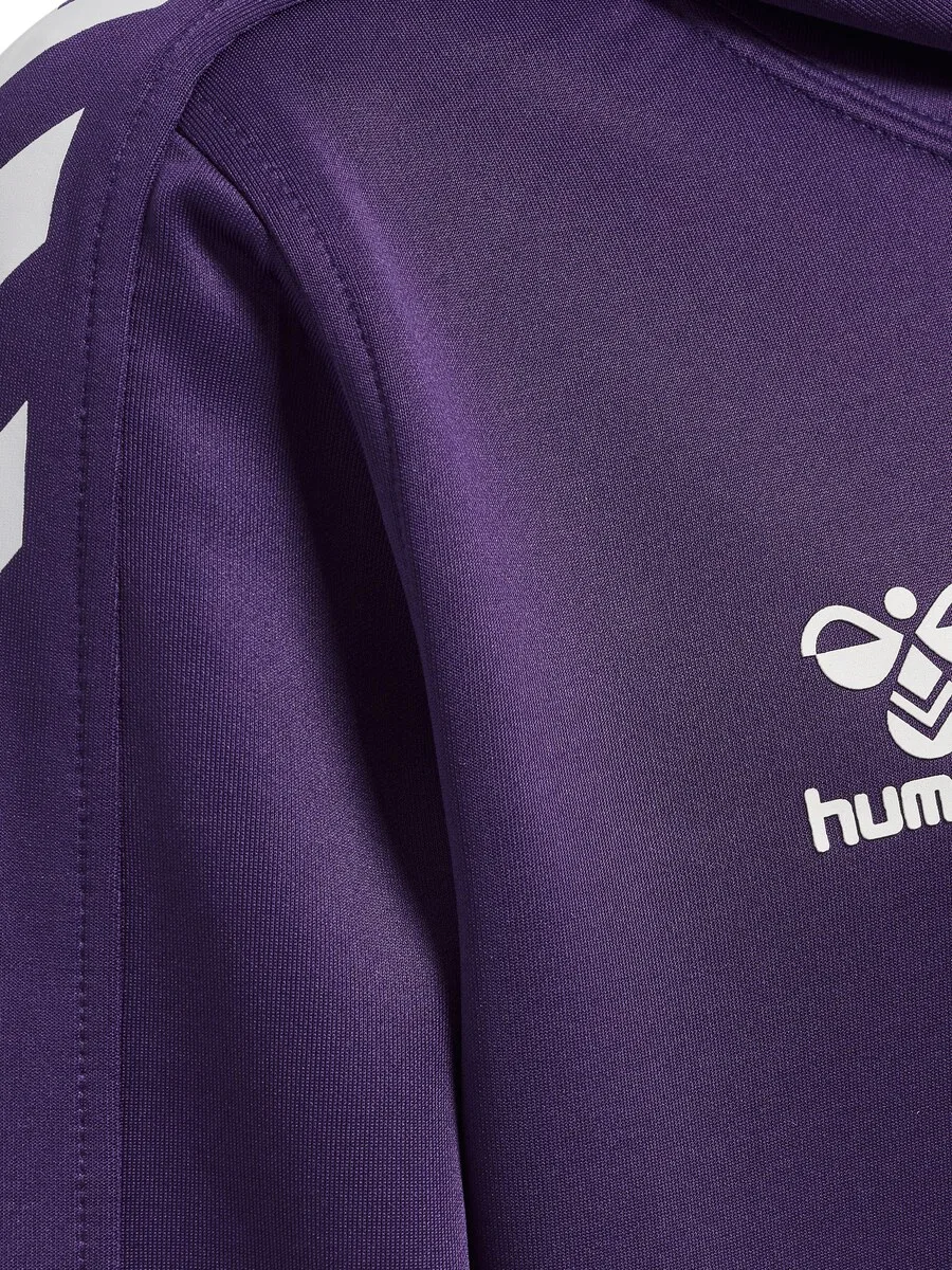Спортивная толстовка Hummel 'Core XK' темно-фиолетового цвета — фото 4