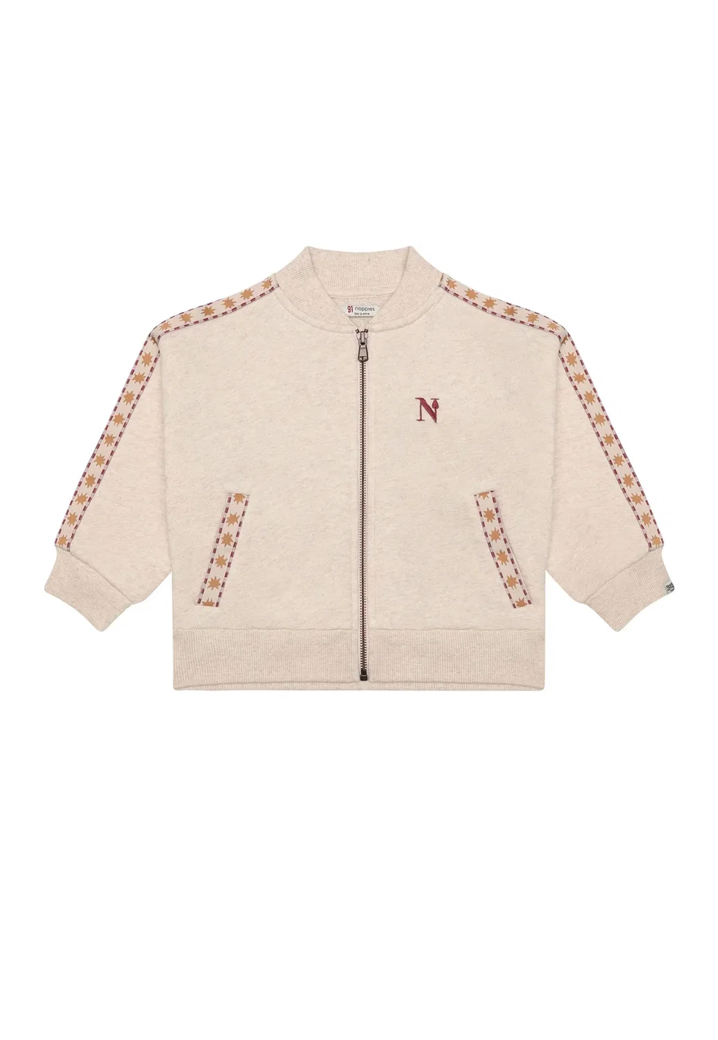 Strickjacke - толстовка на молнии Noppies, Sand Melange