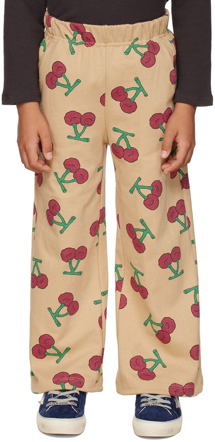 

Детские Бежевые Брюки Cherry Lounge Jellymallow, Бежевый, Детские Бежевые Брюки Cherry Lounge Jellymallow