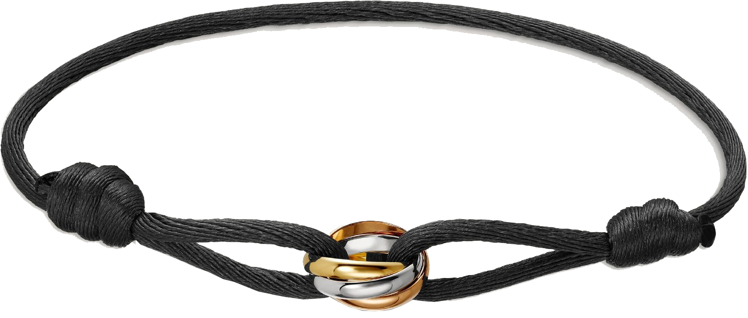 

Браслет Cartier Trinity, белое золото/розовое золото/желтое золото