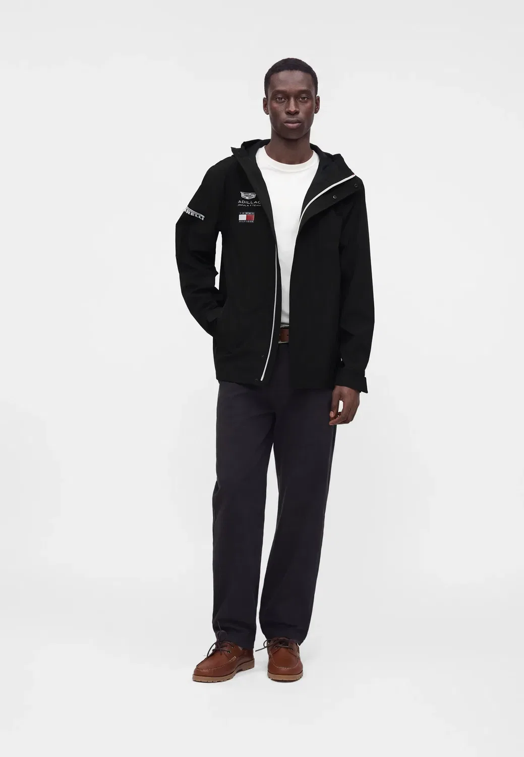 Реплика Cadillac x F1 - летняя куртка Tommy Hilfiger, Black — фото 2