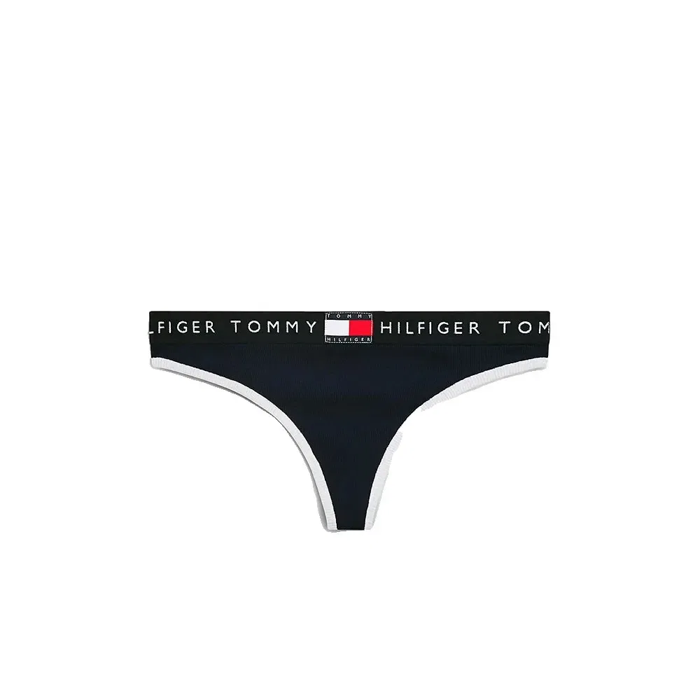 Трусы Rib Tommy Hilfiger, синий — фото 3