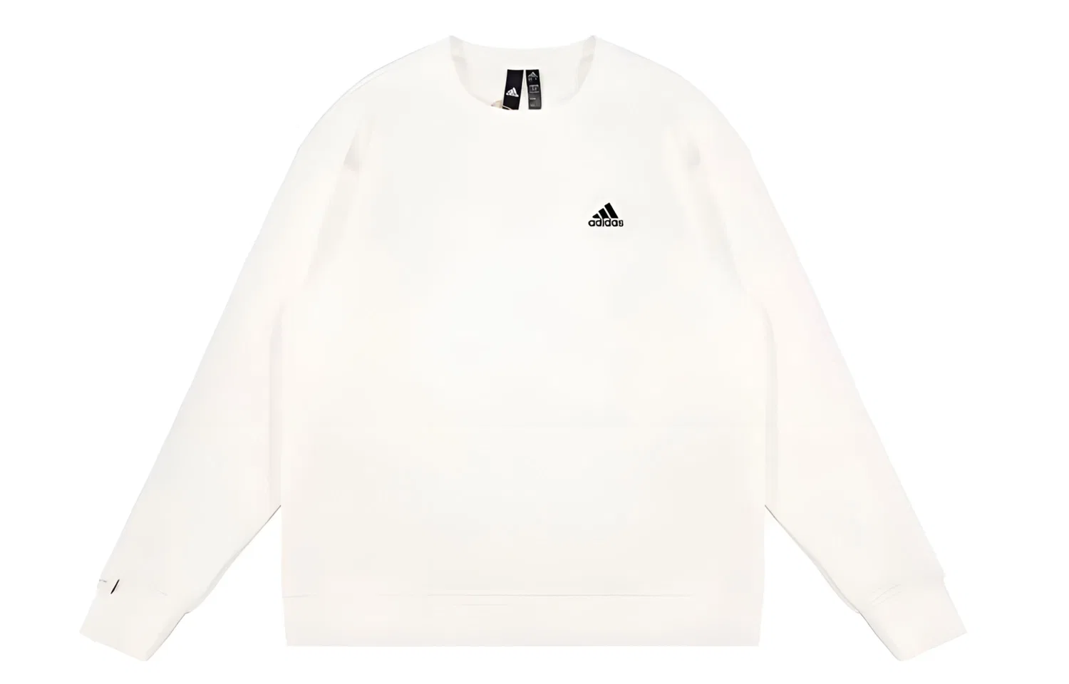 Свитшот мужской с принтом Adidas LABEL, Ecru — фото 4