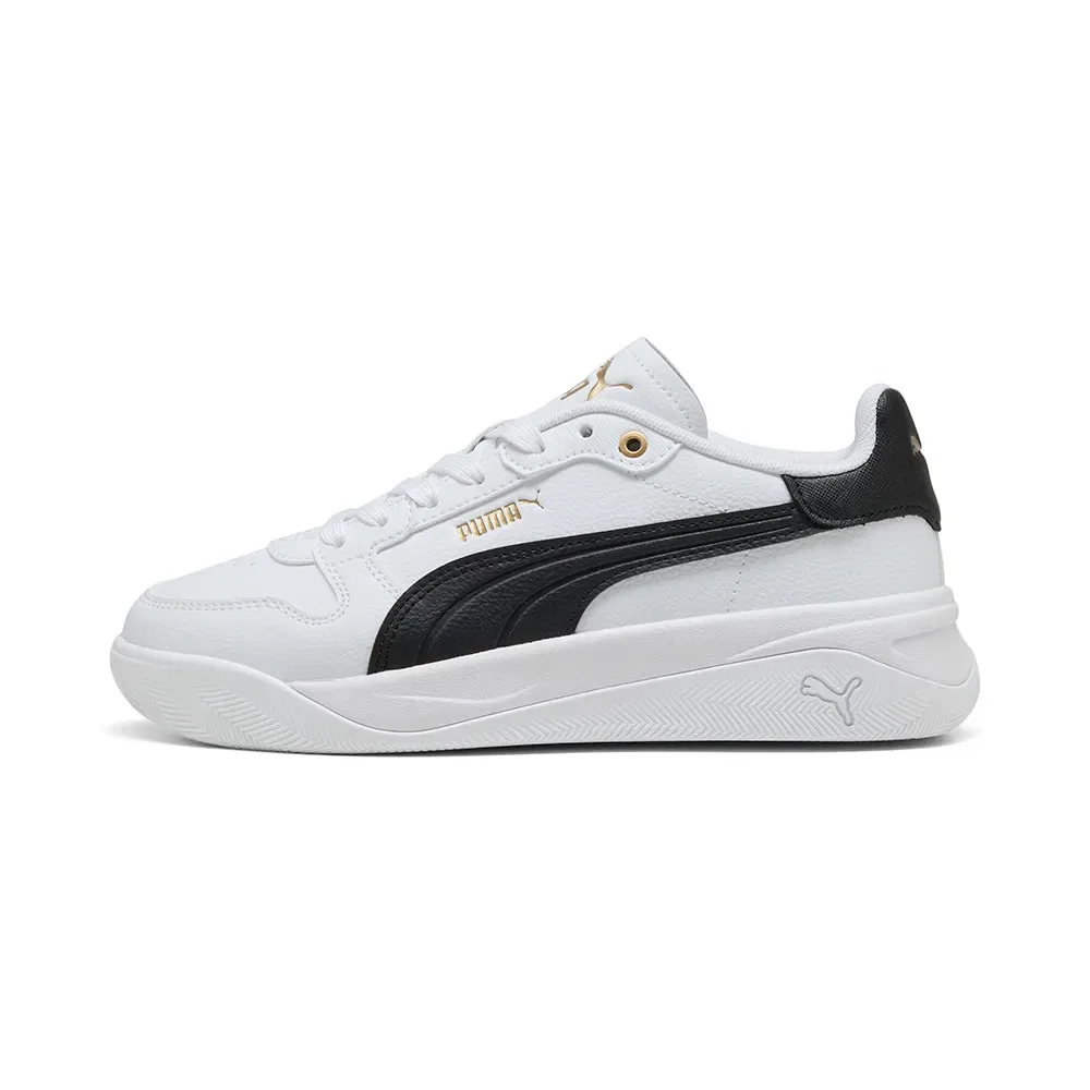 Детские кроссовки для девочек с низким клином Court Bae Puma, White