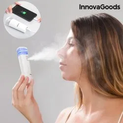 Лицевой атомайзер с Power Bank 2 в 1 InnovaGoods, 1000 г
