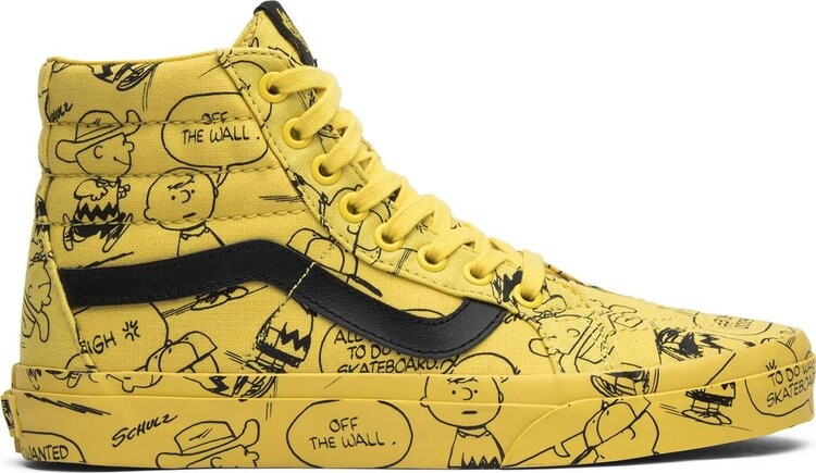 

Кеды Vans Peanuts x Sk8-Hi Charlie Brown Maize, желтый