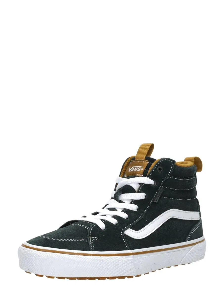 Детские кроссовки для мальчиков высокие Filmore Hi Vansguard Vans, Dark Forest Suede — фото 3