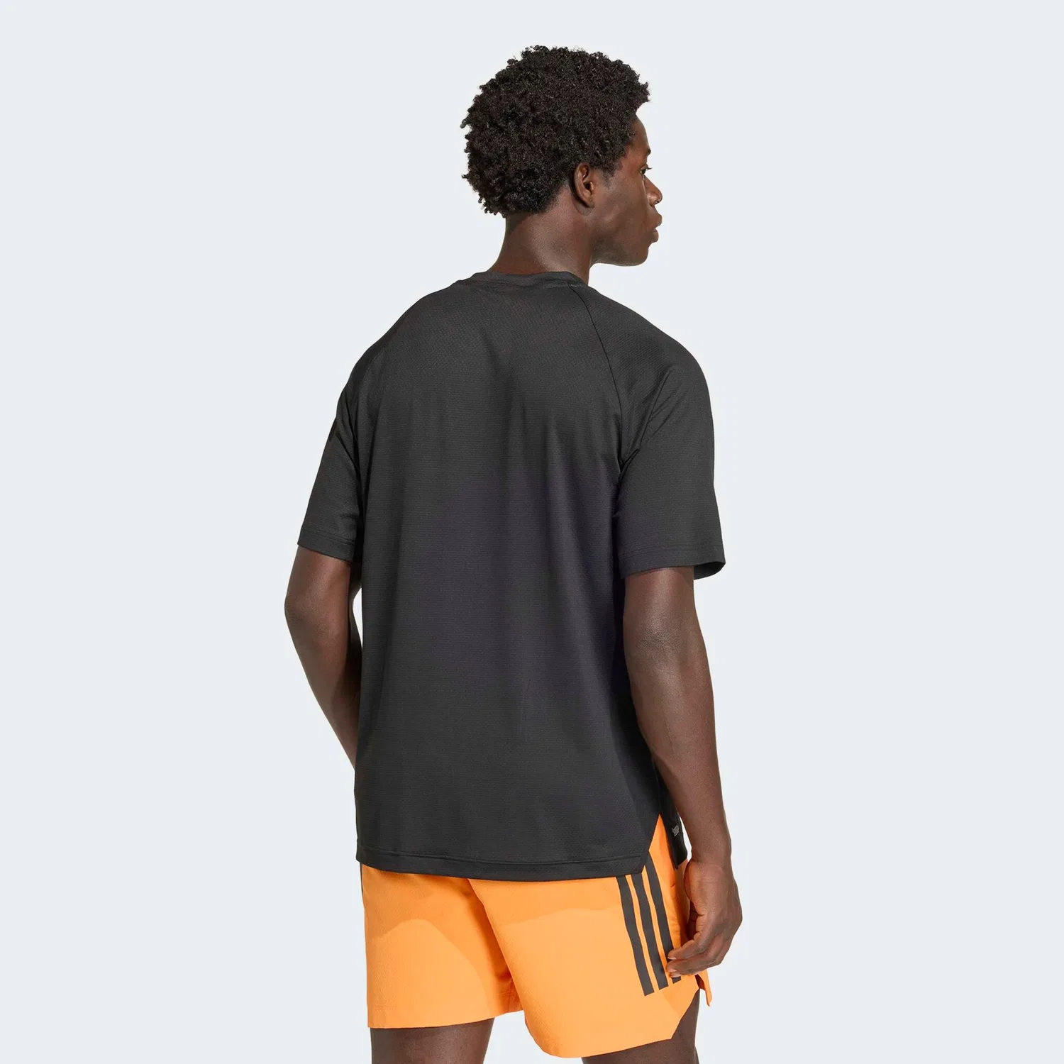 Мужская футболка с технологией Climacool Adidas Performance, Black/Black — фото 2