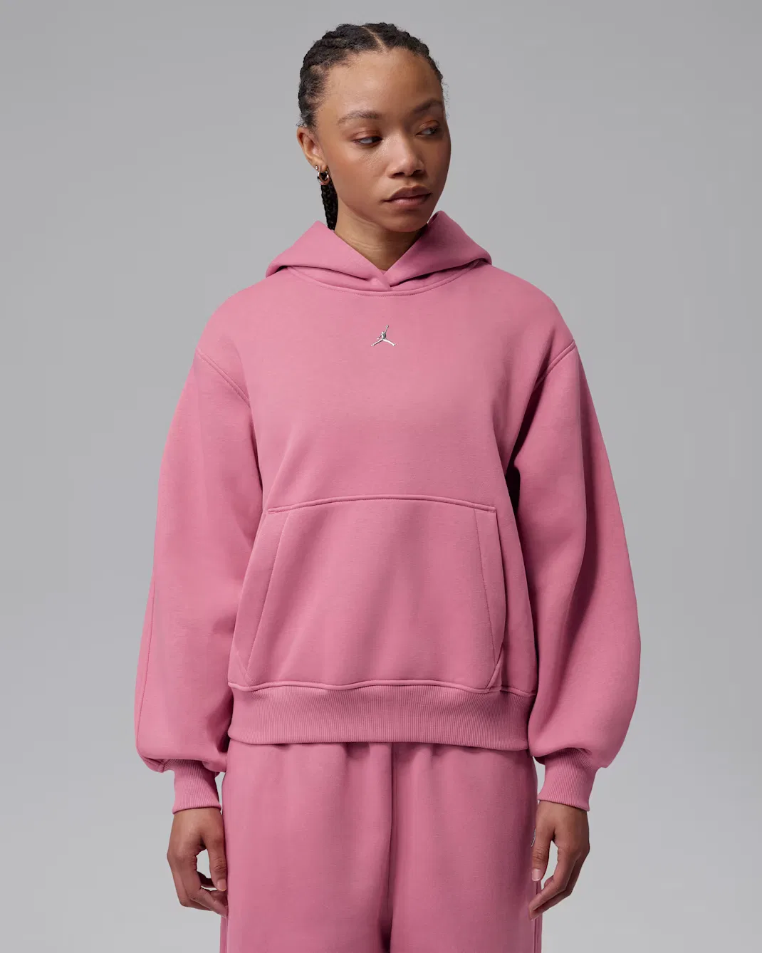 Женская толстовка с капюшоном Jordan Brooklyn, Desert Berry