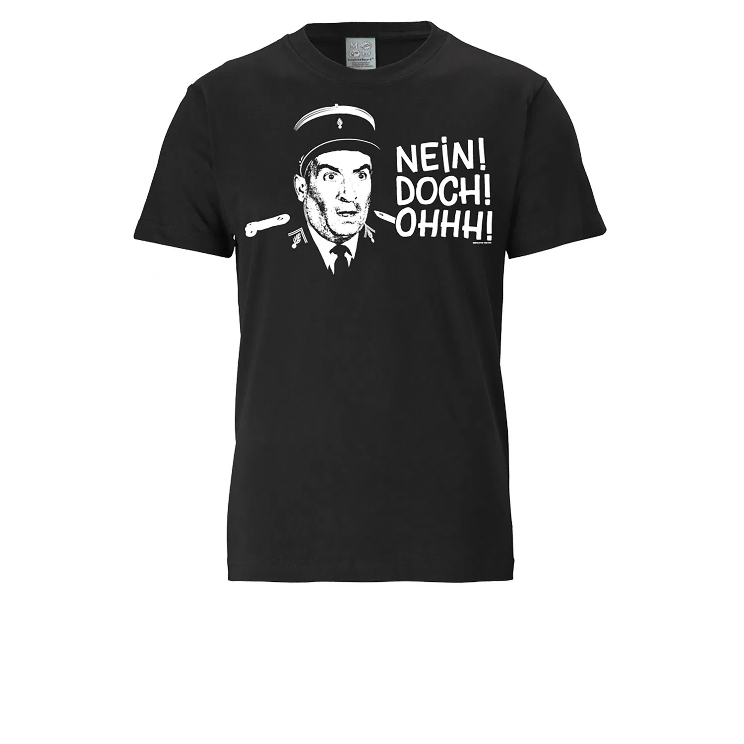 Детская хлопковая футболка с принтом Le Gendarme de Saint-Tropez LOGOSHIRT, Black — фото 3