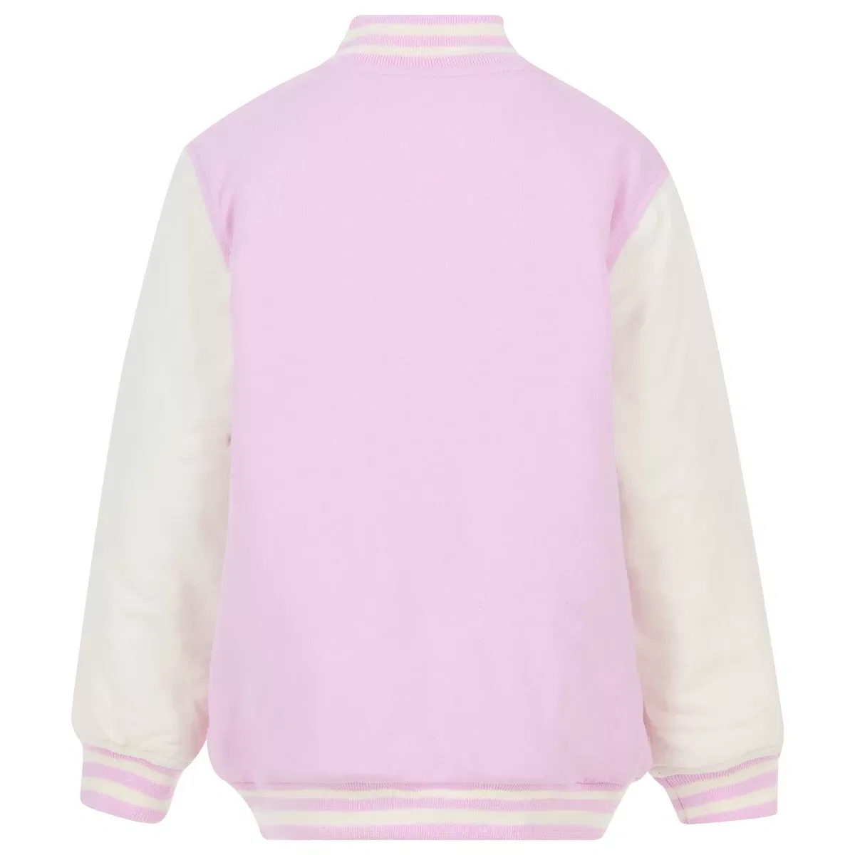 Детское пальто для девочек с принтом Pokemon French Terry Varsity Bomber Jacket, Pink — фото 2