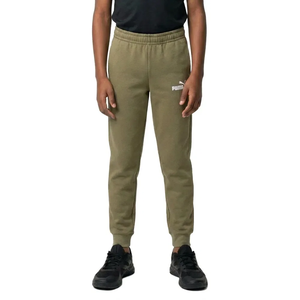 Детские спортивные брюки с утеплением Puma Essential 2 Color N?1 Logo, Green
