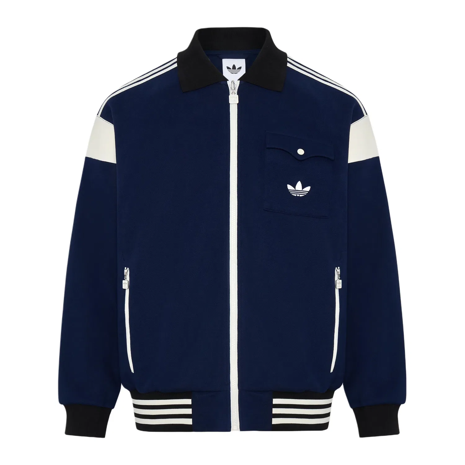 Мужская куртка с лацканом Adidas Originals, Dark Indigo