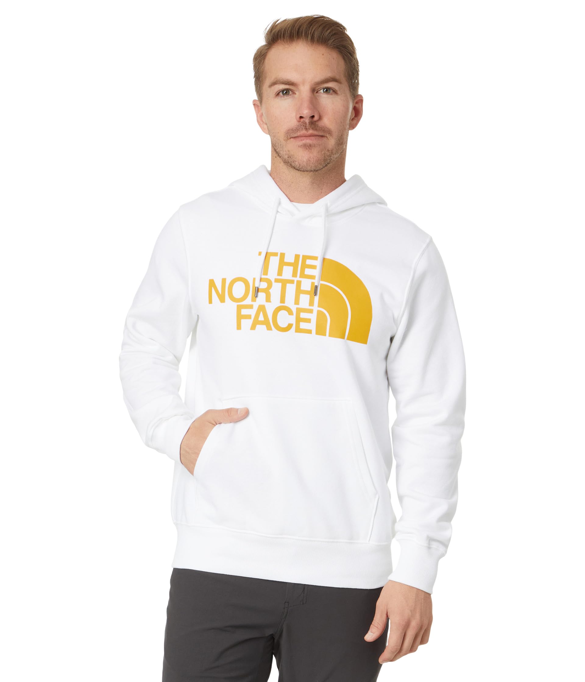 

Худи The North Face Half Dome Pullover Hoodie, цвет TNF White/Summit Gold