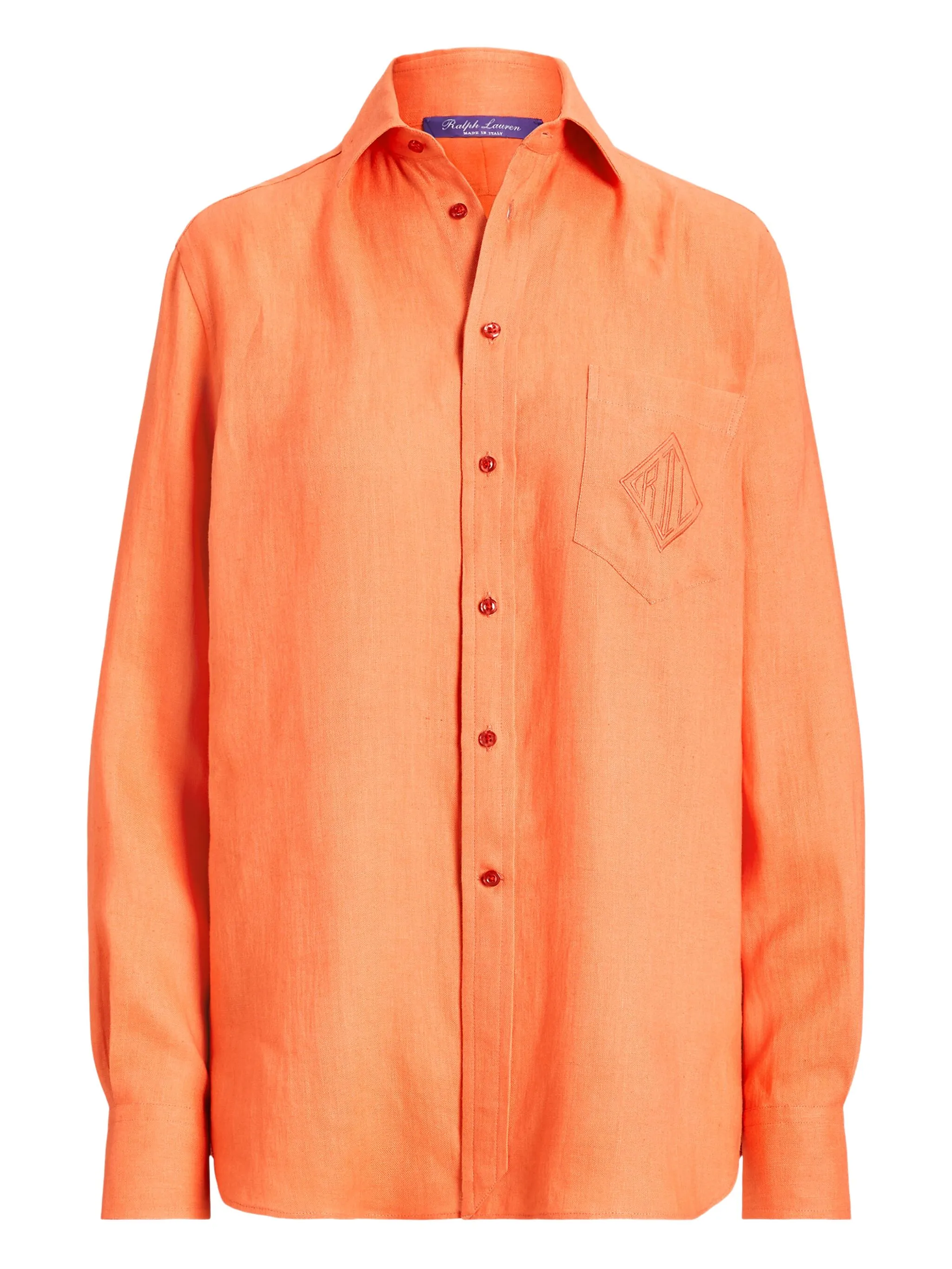 

Рубашка с карманом Ralph Lauren Collection, оранжевый