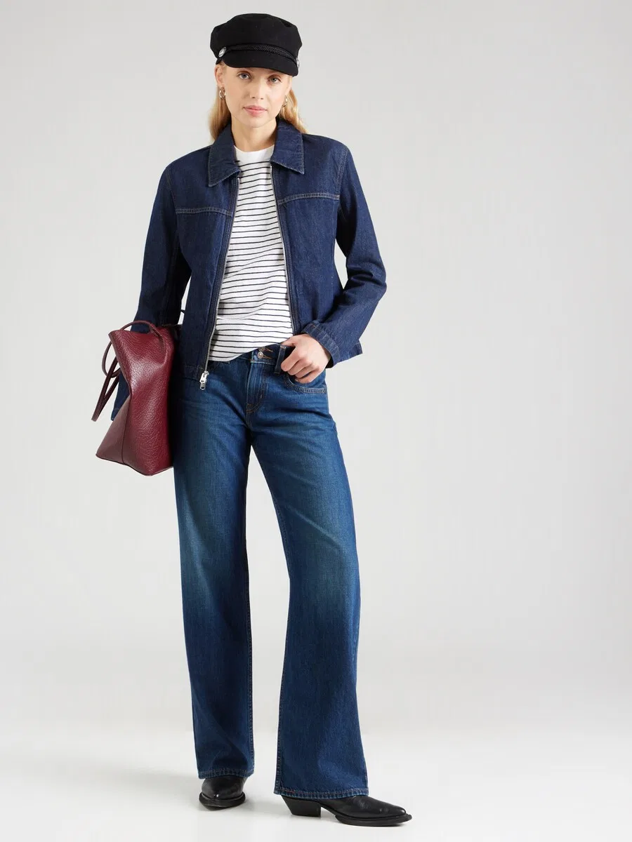 Джинсы LEVI'S свободного кроя 'SUPERLOW LOOSE' синего цвета — фото 4