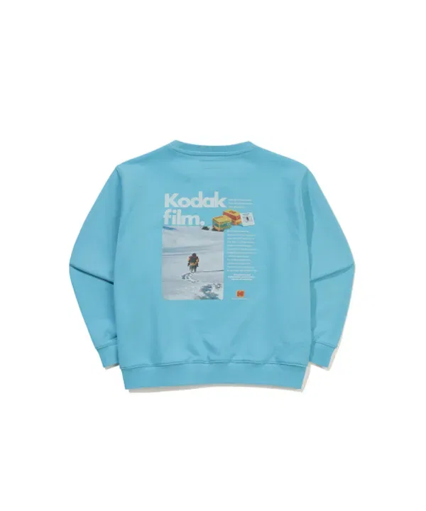 Свитшот с графическим принтом, Kodak Kids, синий
