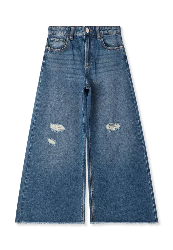 Брюки джинсовые Super con strappi Terranova Denim Medio, синий — фото 4
