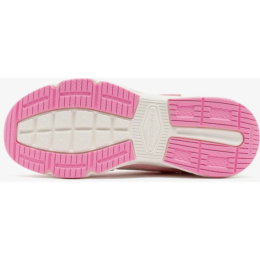 Кроссовки детские с текстурным верхом Retro-Graph Skechers, Бело-серебристый — фото 4