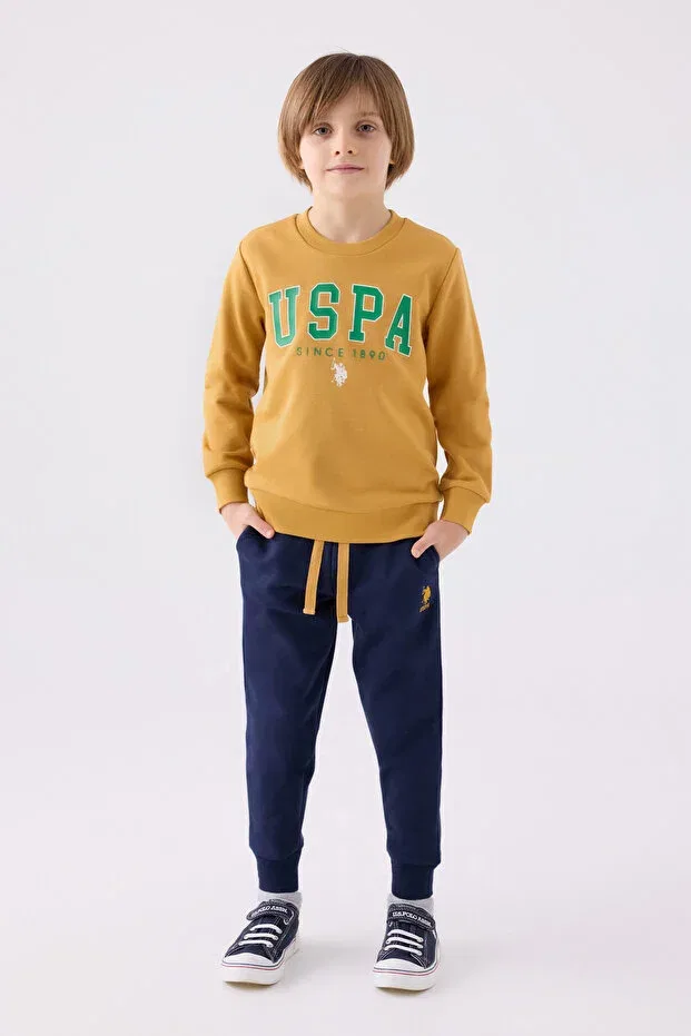 Детский спортивный костюм для мальчиков с принтом U.S. Polo Assn., Hardal — фото 3