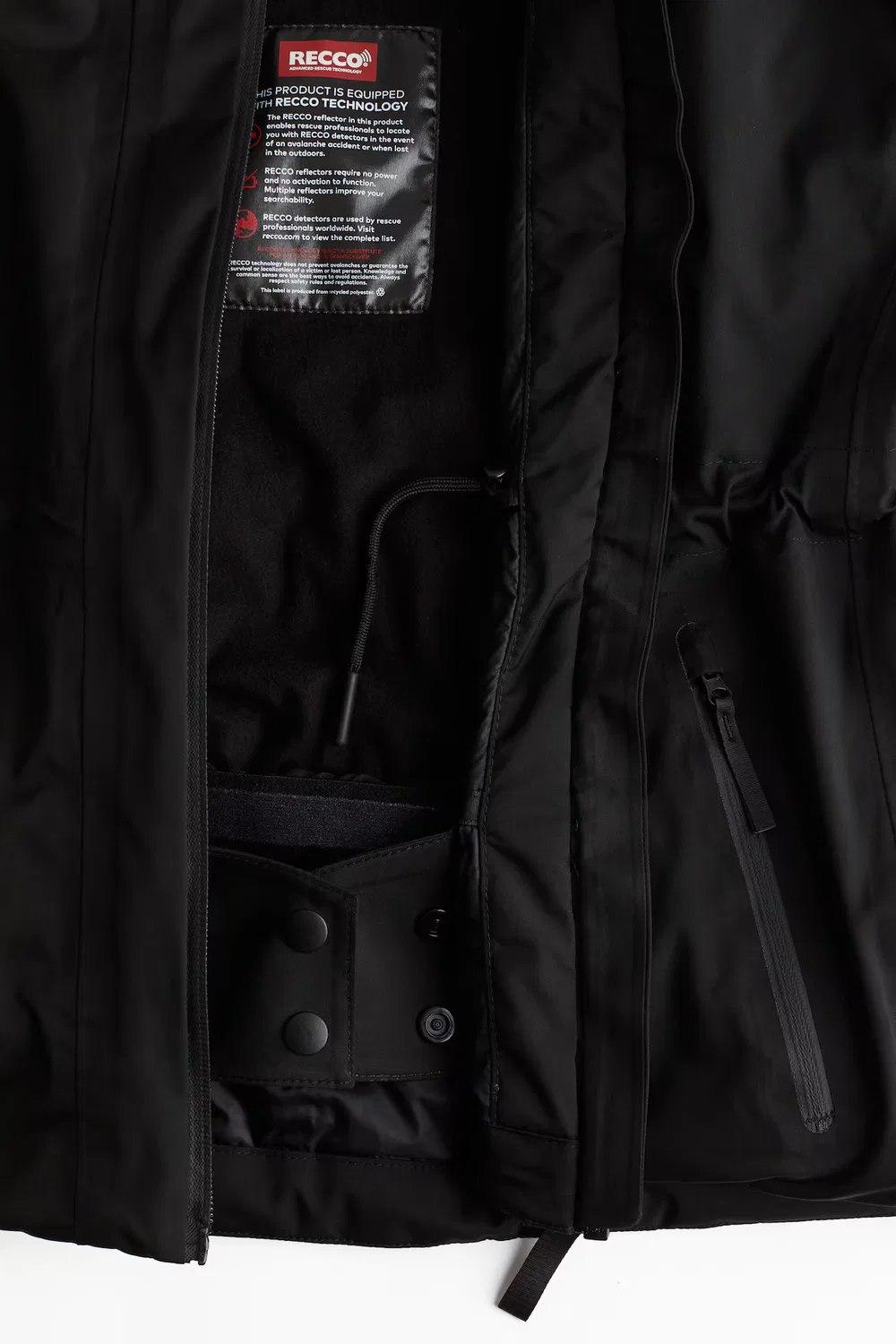 Двухслойная лыжная куртка с технологией Stormmove H&M, Schwarz — фото 2