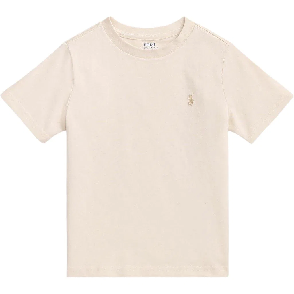Детская футболка с круглым вырезом Polo Ralph Lauren, Beige